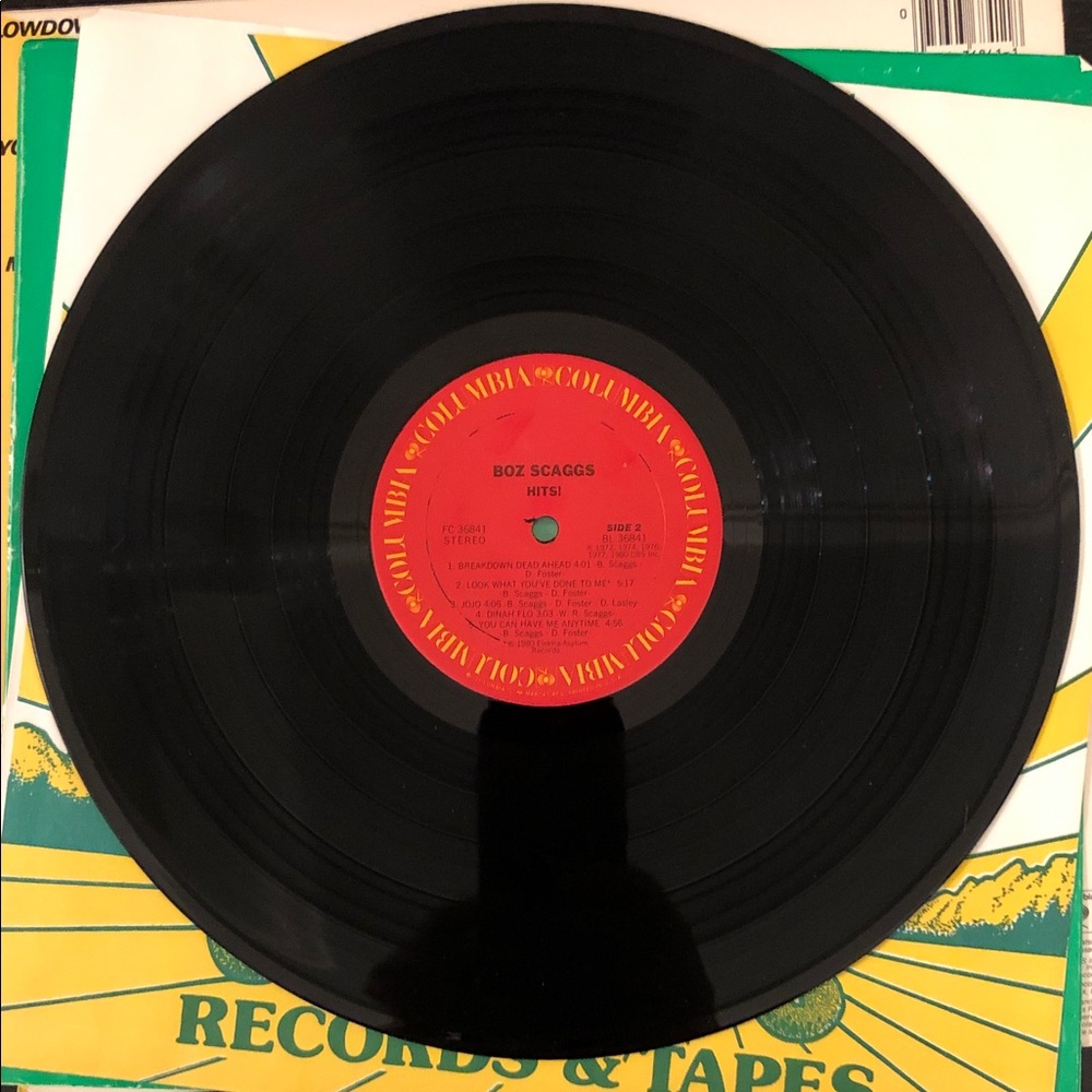 Boz Scaggs Record Album Hits! ‘80 - Picture 8 of 8